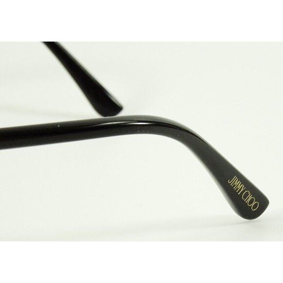 Jimmy Choo Eyeglasses FRAMES ONLY Black Wayfarer 53-17-134 - Picture 5 of 15